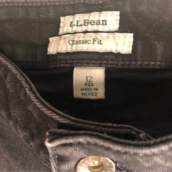 LL Bean classic fit jean. Size 12. EUC - Picture 3 of 5